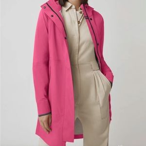 COPY - PINK CANADA GOOSE RAIN COAT